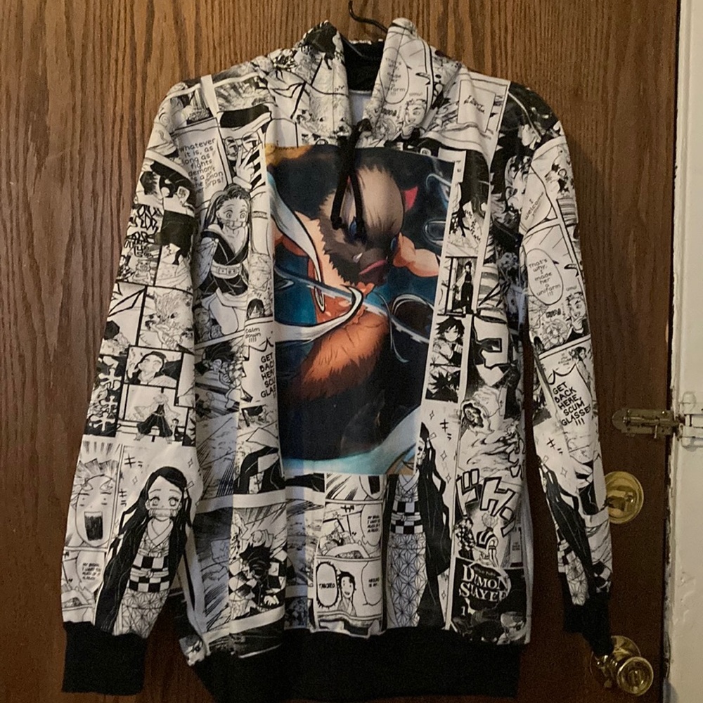 Inosuke Hoodie Demon Slayer